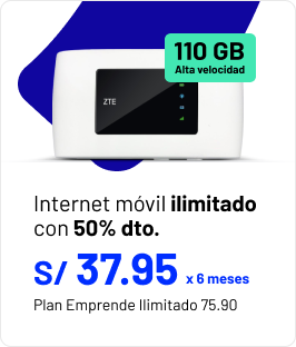 Internet Móvil Ilimitado, Modem Portatil Wifi
