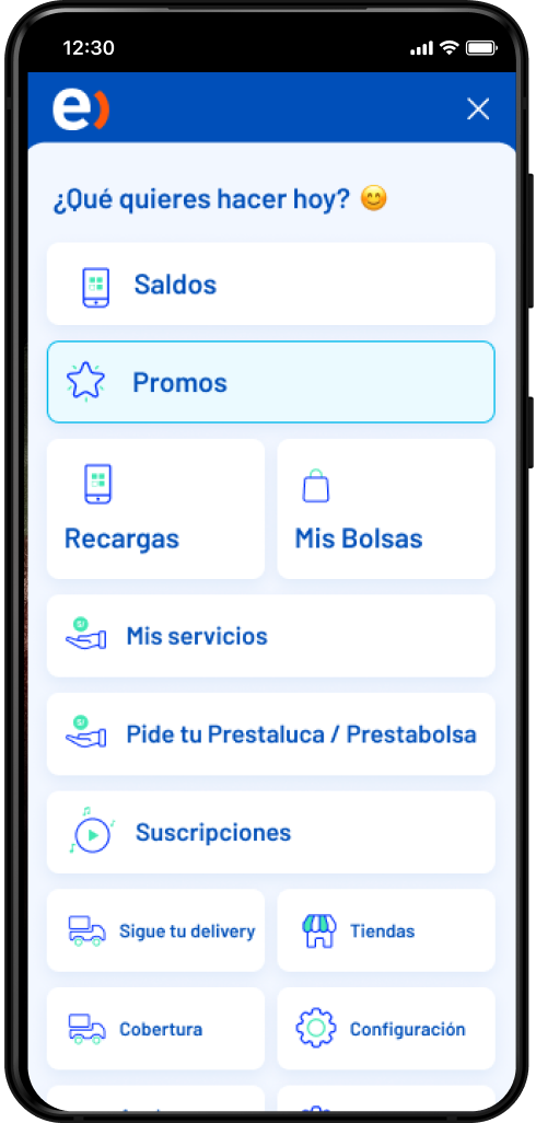 Prestaluca a través de App Mi Entel