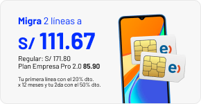 Migra 3 líneas a 108.65